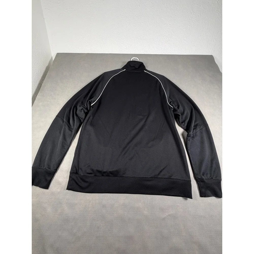 Jordan Dri-FIT Track Jacket Mens Large Black Full Zip Coat